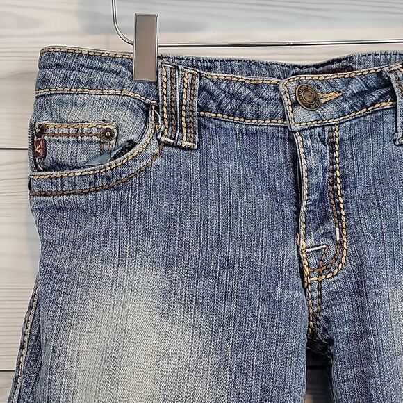 Hot Kiss denim bermuda shorts Women's Size 11 - Picture 2 of 14